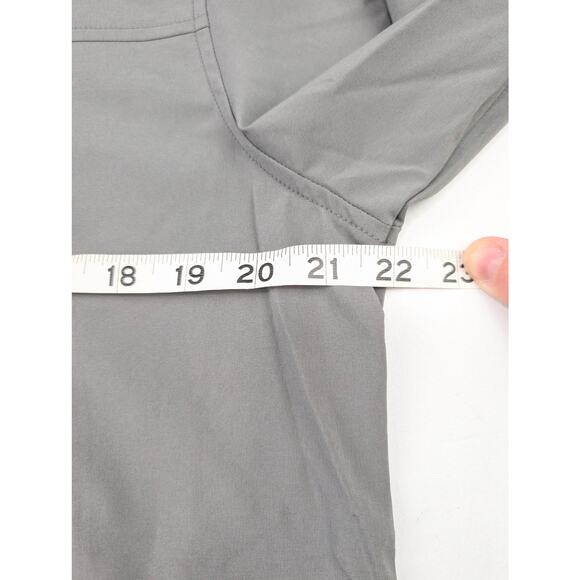 686 Men's Medium UNIX Full Zip Shell Jacket - Light Gray - Picture 7 of 10